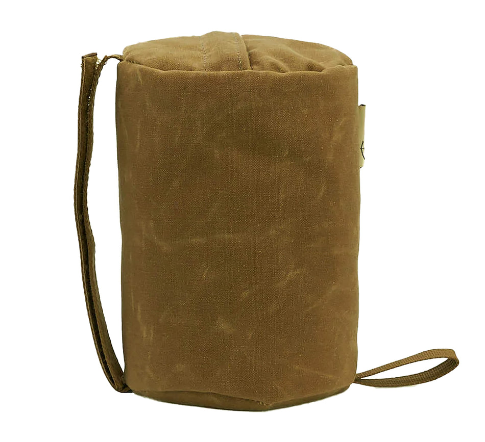 Cole-tac WB3003 Coyote Brown Waxed Woobie Bag Prefilled Rear Rifle Bag 0.74 lbs