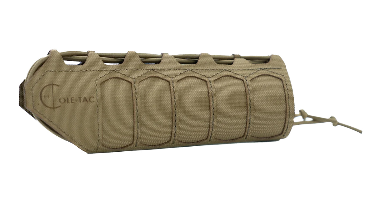 Cole-Tac SD Squadron Handguard Wrap HG102 Coyote Brown No Slots 6.5" Long
