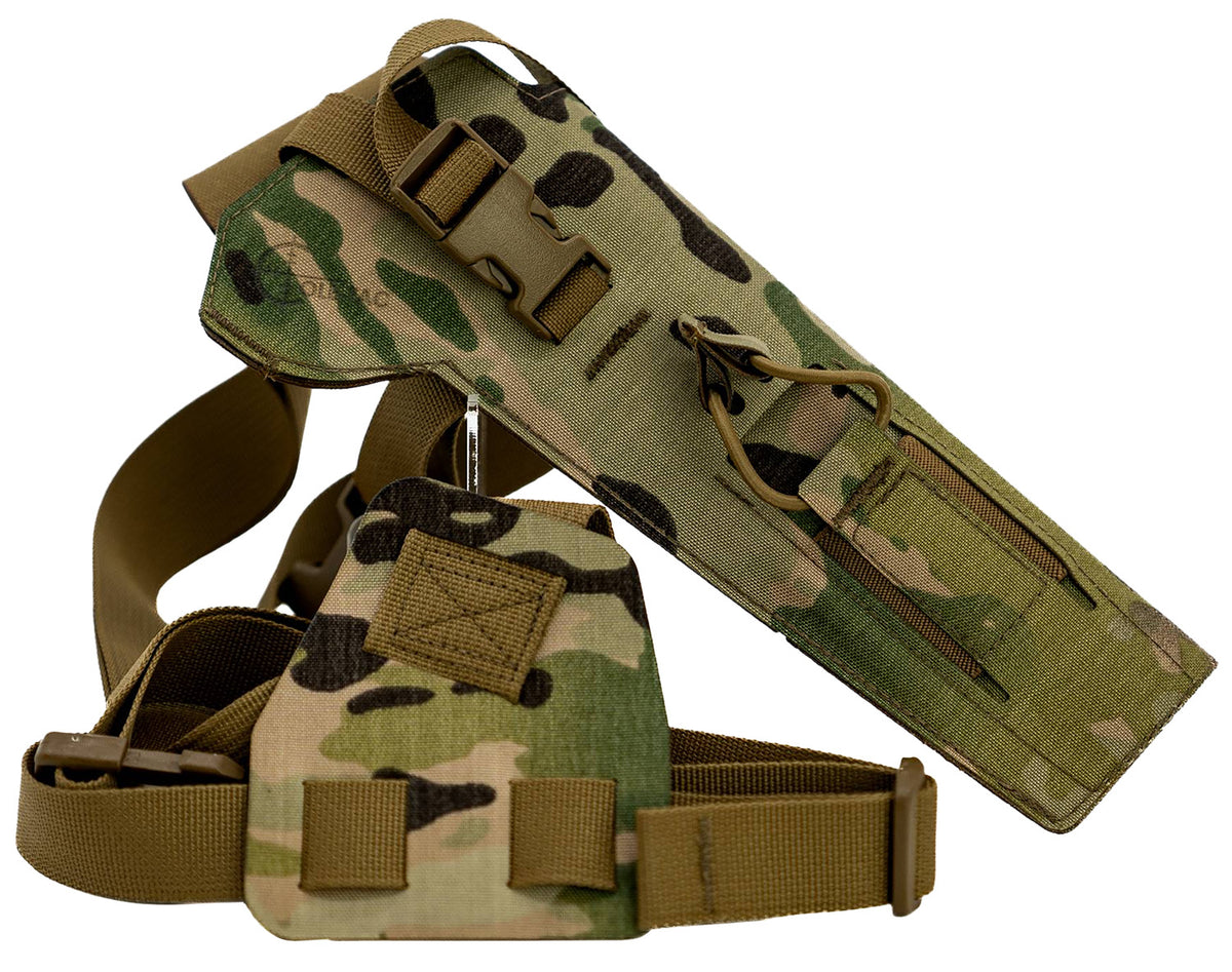 Cole-tac Varmint Wrangler VW103 RH Chest Holster Multi-Cam