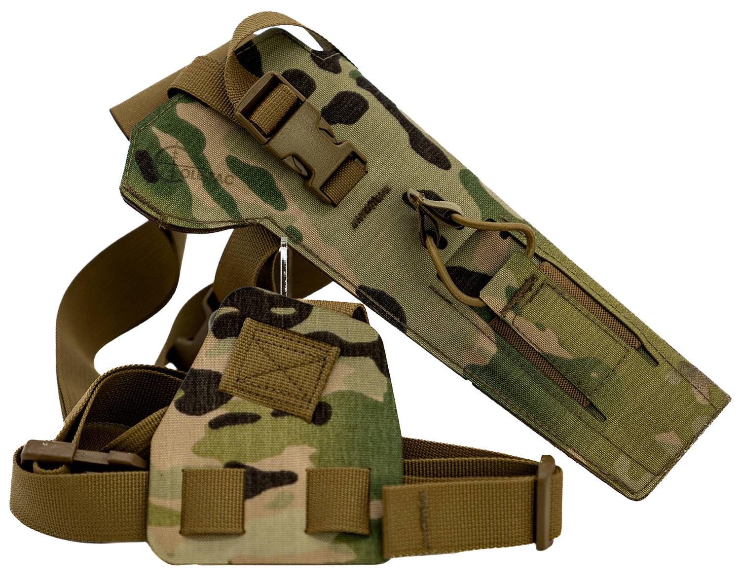 Cole-tac Varmint Wrangler VW103 RH Chest Holster Multi-Cam