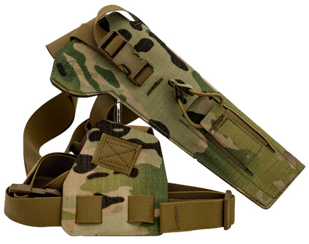 Cole-tac Varmint Wrangler VW103 RH Chest Holster Multi-Cam