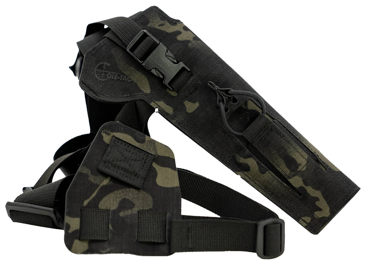 Cole-tac Varmint Wrangler VW105 RH Chest Holster Multi-Cam Black