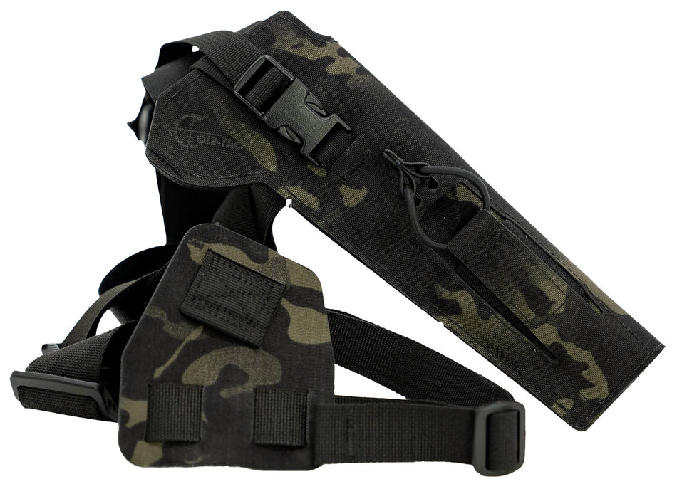 Cole-tac Varmint Wrangler VW105 RH Chest Holster Multi-Cam Black