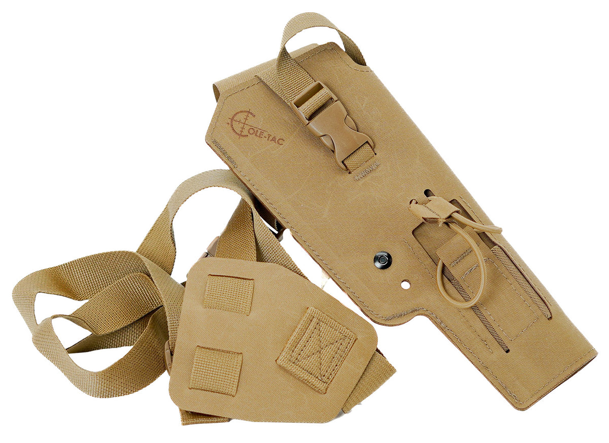 Cole-Tac VW112 Right Hand Coyote Brown Varmint Wrangler Pistol Holder
