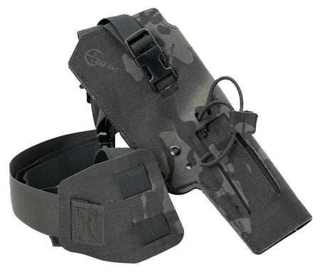 Cole-tac Varmint Wrangler VW115 RH Chest Holster Multi-Cam Black