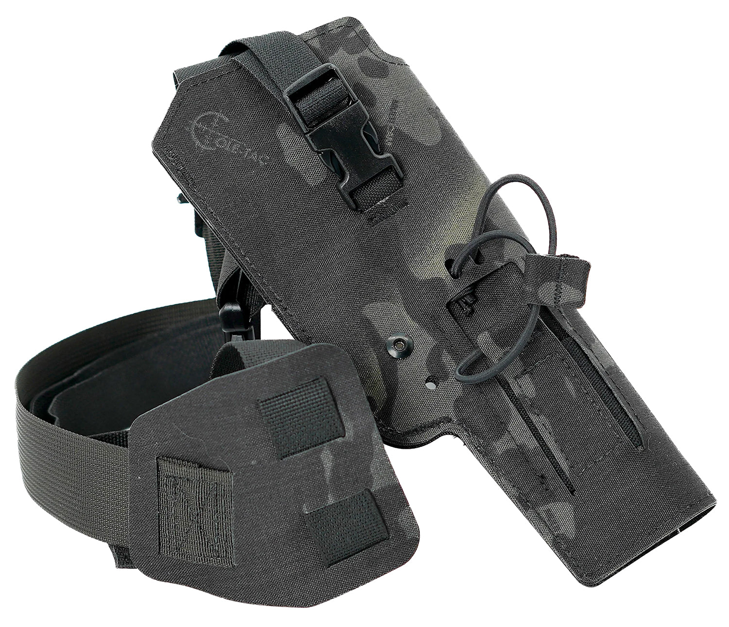 Cole-tac Varmint Wrangler VW215 LH Chest Holster Multi-Cam Black