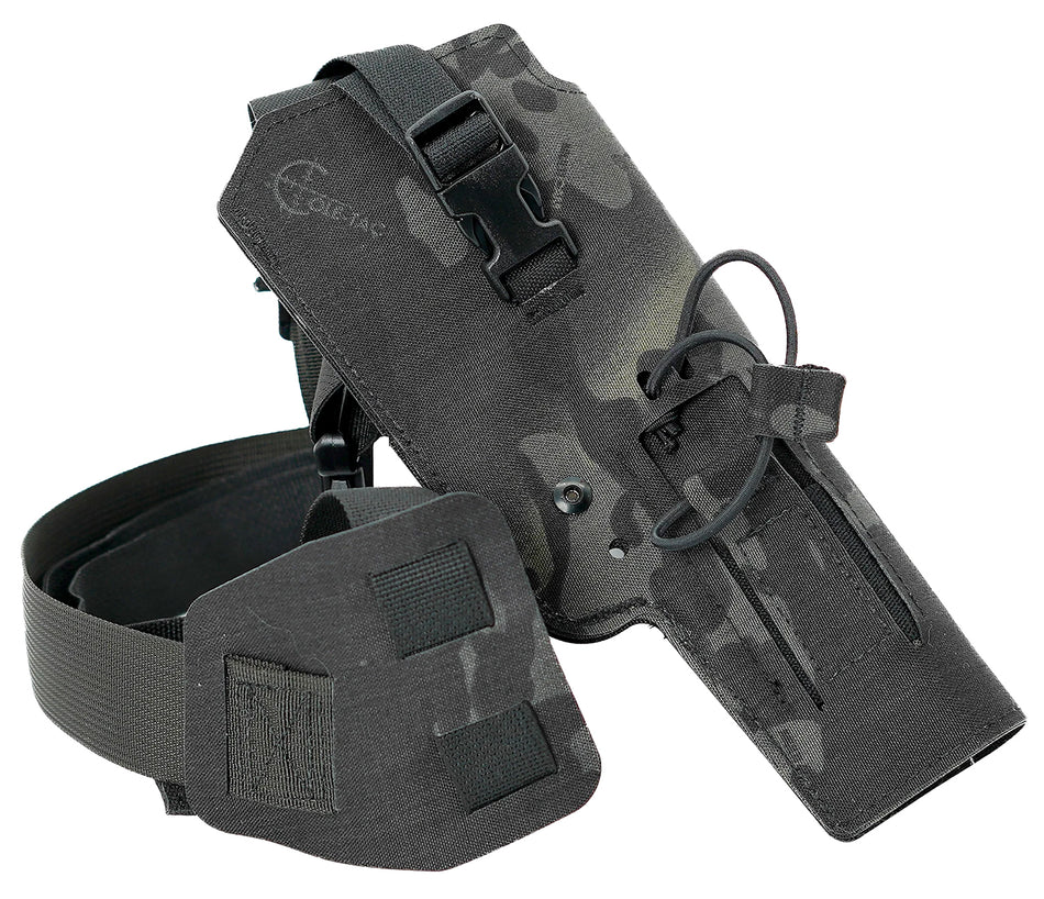 Cole-tac Varmint Wrangler VW215 LH Chest Holster Multi-Cam Black