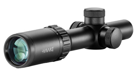 Hawke 14205 Vantage IR Riflescope 1-4x20mm Black 1-Inch Tube Illuminated Turkey DOT Reticle