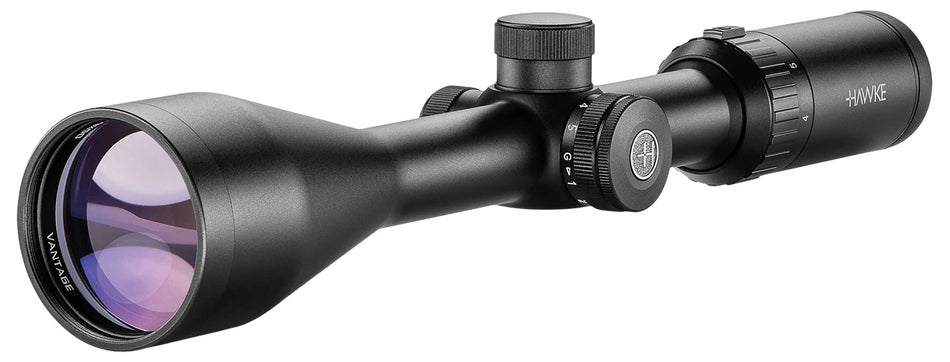 Hawke 14254 Vantage IR Riflescope 4-12x50mm Black 1-Inch Tube Illuminated L4A 2.5 MOA DOT Reticle