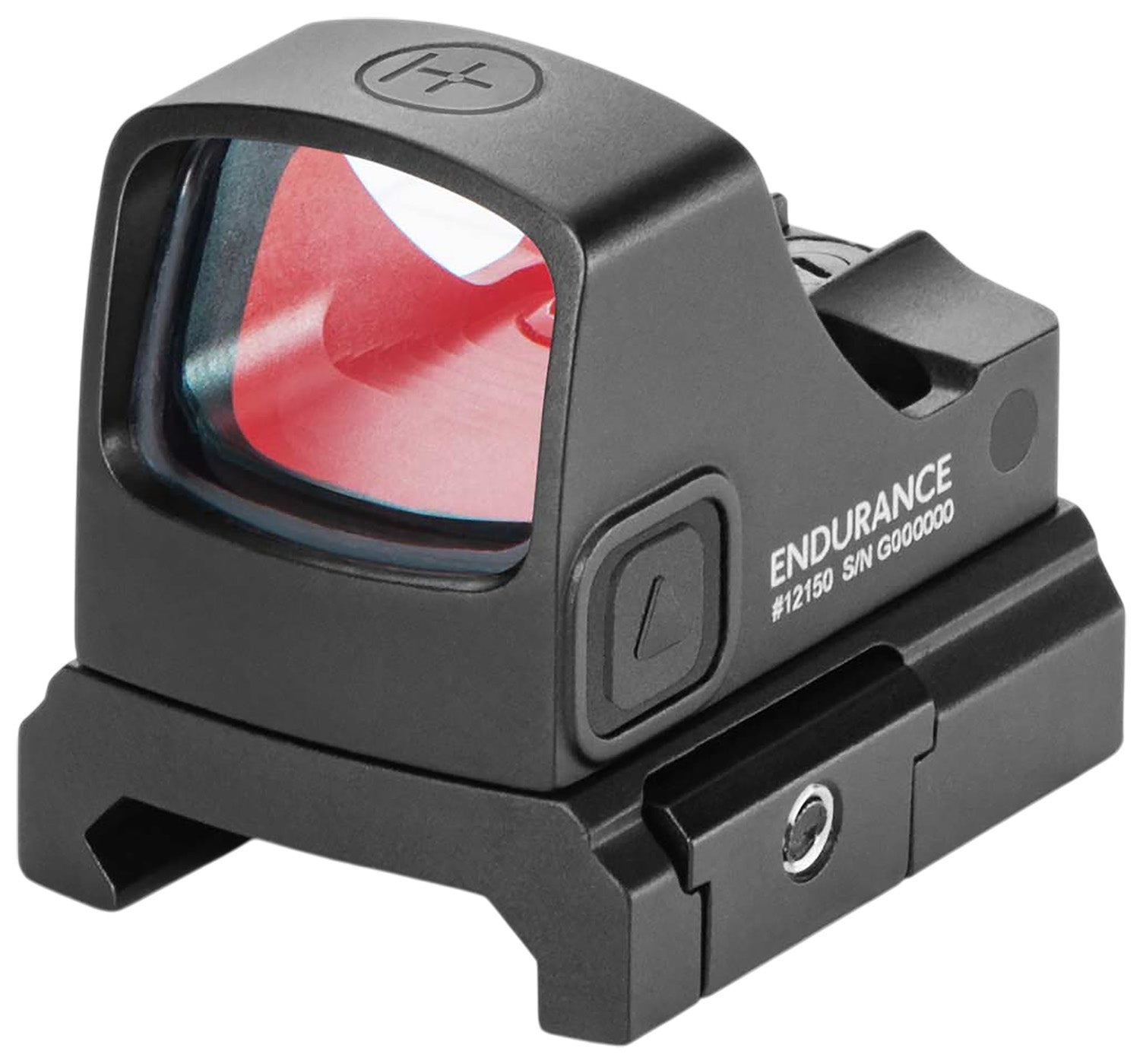 Hawke 12150 Compact 1x21mm Reflex Sight Black 3 MOA Circle Dot RMSc Weaver Mount