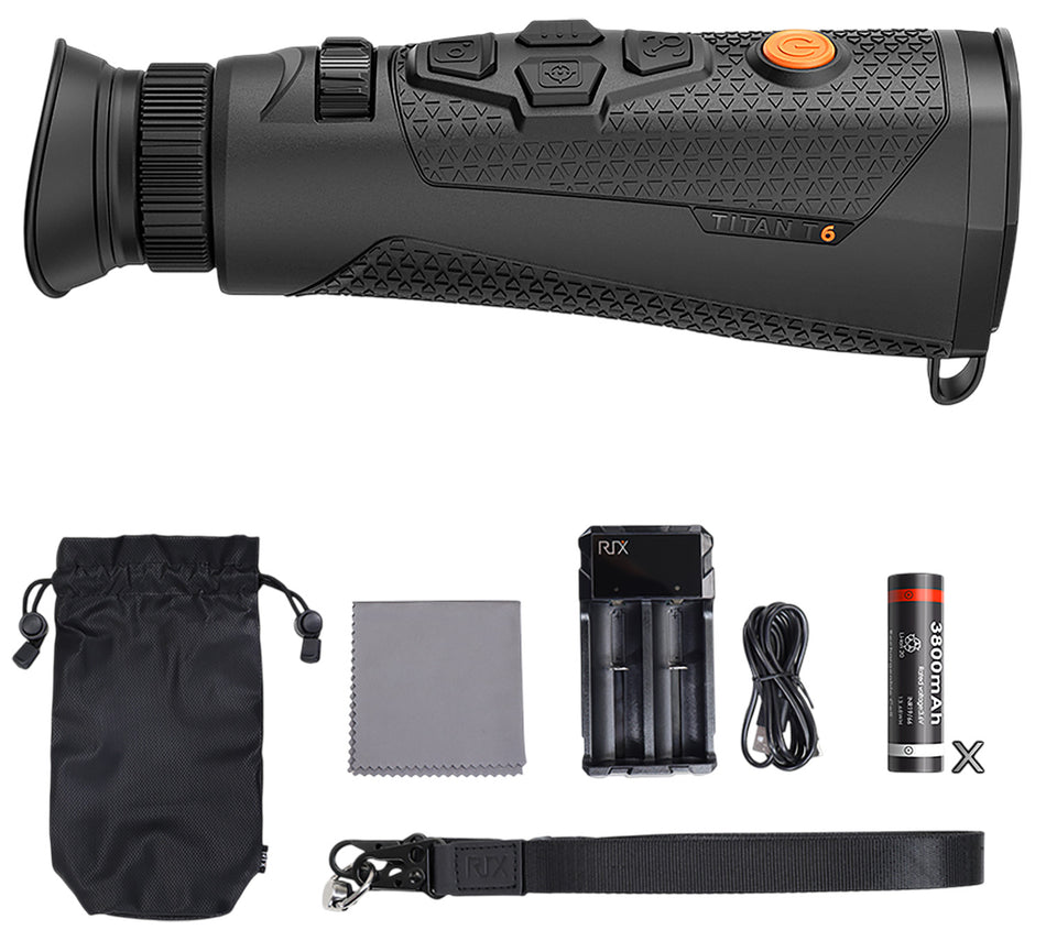 Rix Optics Titan T6 Thermal Imaging Scope RIXTITANT6 35mm 640x480 2.2x Zoom 50Hz