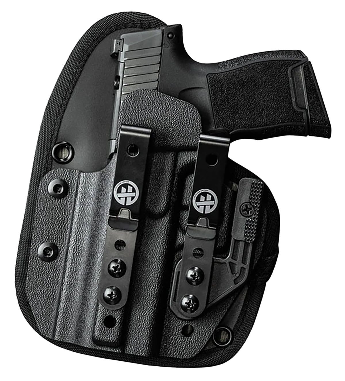 Adaptive Tactical OMNICARRY HOFTAC Black IWB Holster Belt Clip Mount LH