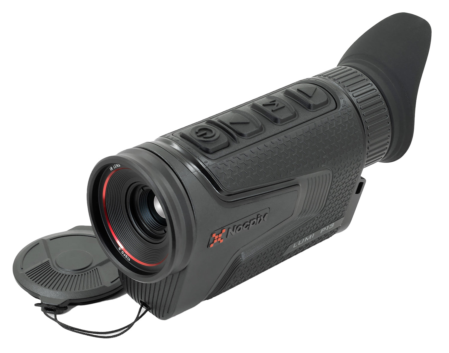 iRay USA LUMI-P13 Handheld Thermal Monocular Black 2-4x 13mm 256x192