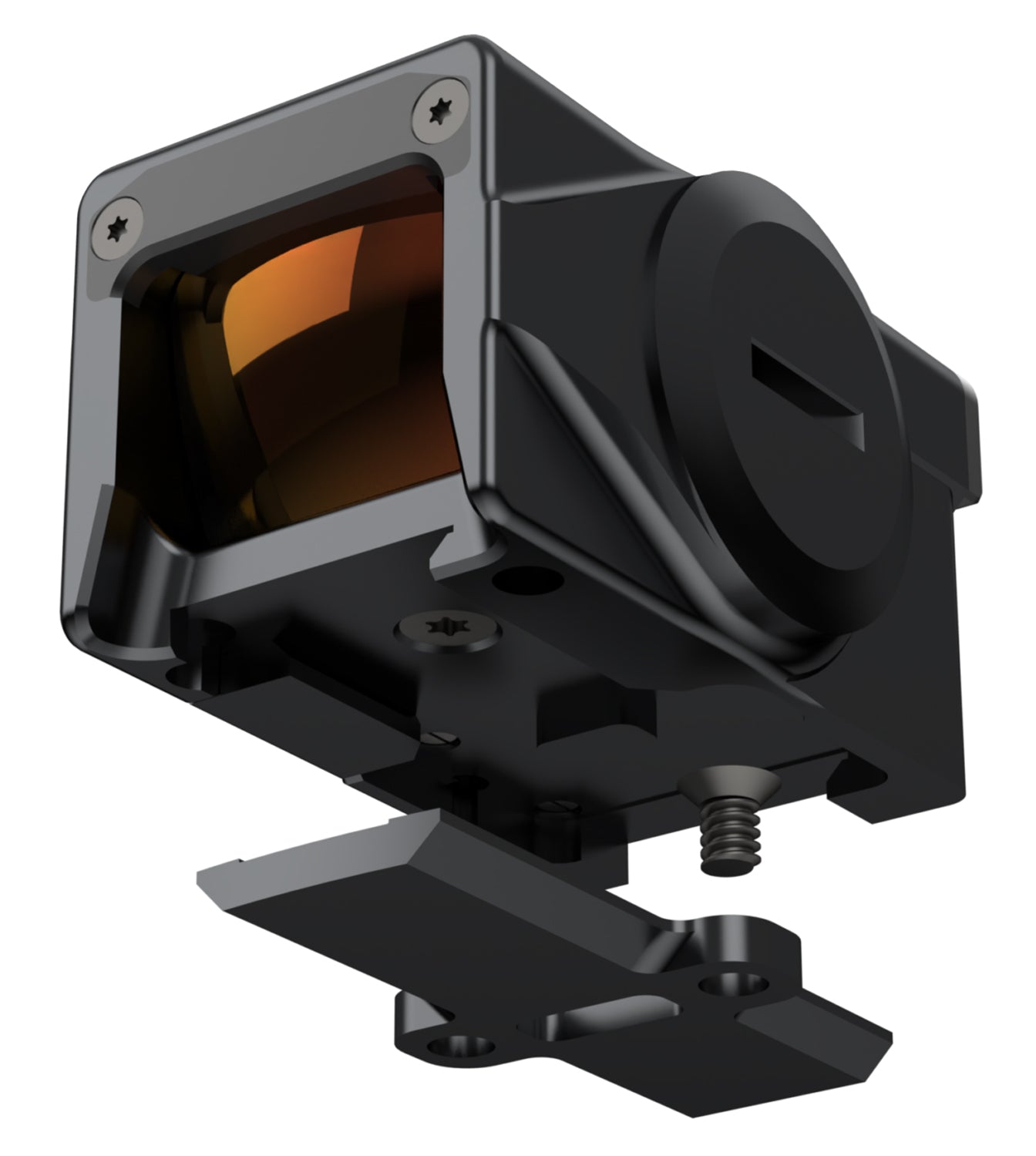 Lead & Steel GAP-RMR RMR and ACRO Compatible Adapter Plate Black Steel