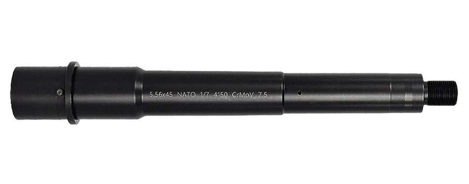 Lead & Steel 5.56 7.50-Inch Medium Profile 4150 Black Nitride Threaded Barrel