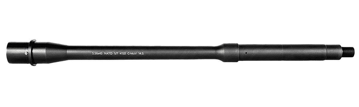 Lead & Steel 5.56mm Government Profile 14.50-Inch Mid-Length Barrel M4 Feed Ramps