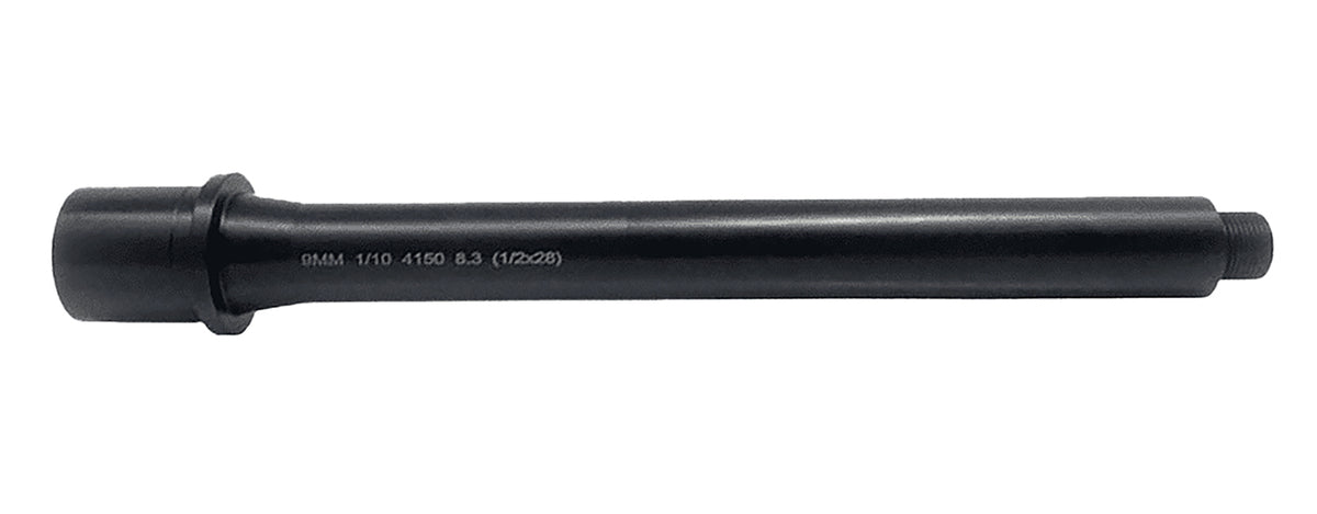 Lead & Steel AR9 8.3 Inch Nitride Barrel 1/2x28 LS9MM8.3-28