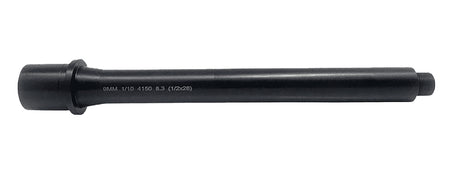 Lead & Steel AR9 8.3 Inch Nitride Barrel 1/2x28 LS9MM8.3-28