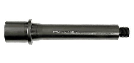 Lead & Steel LLC AR9 5.5 Inch Nitride Barrel 1/2x36 LS9MM55-36
