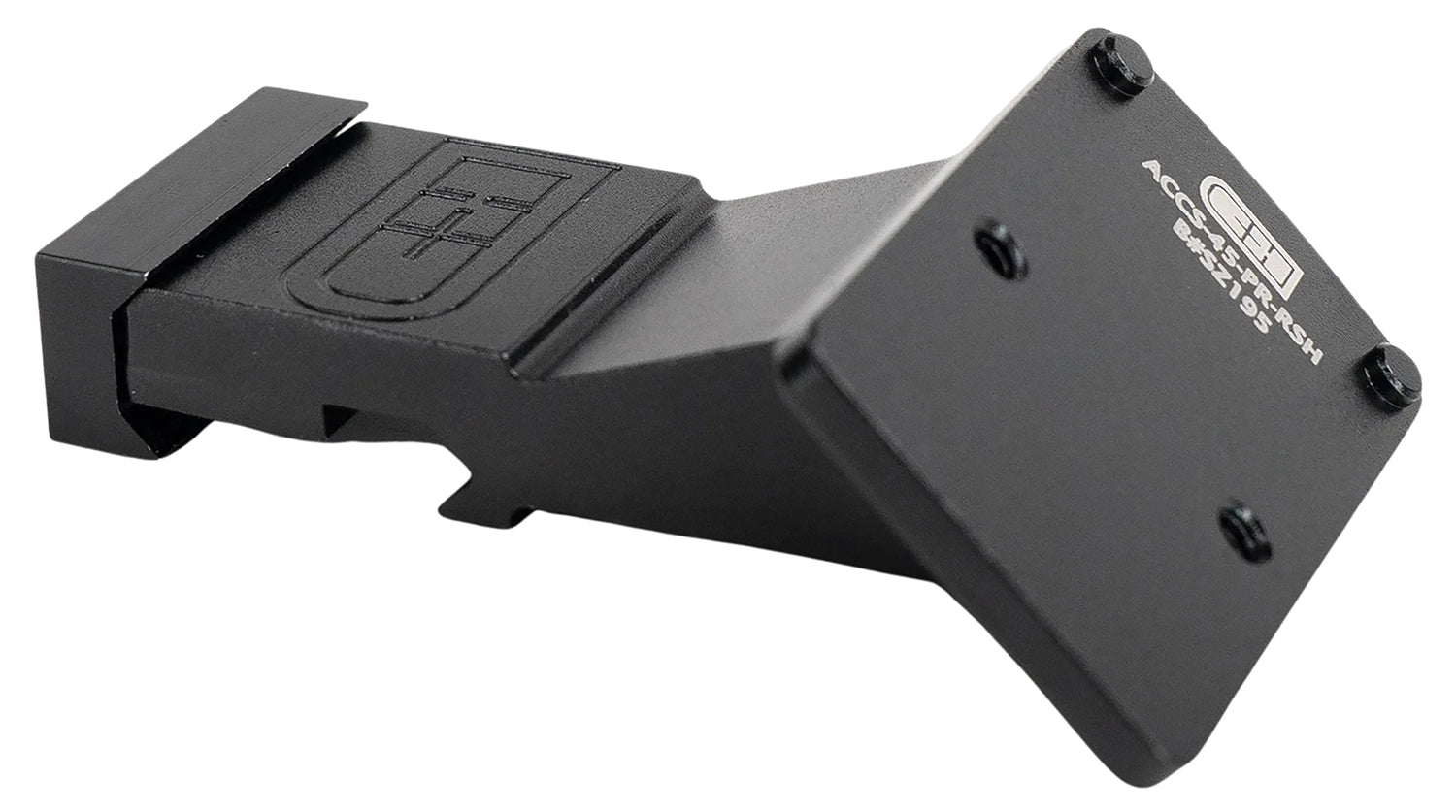 C&H Precision 45-Degree Offset Picatinny Mount for Trijicon RMR/SRO Optics