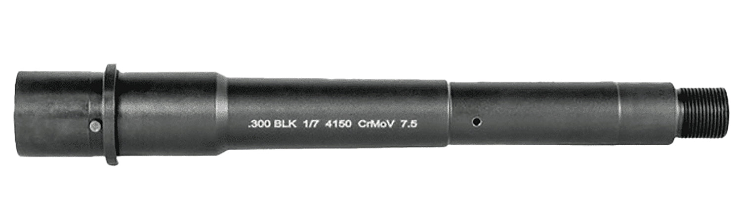 Lead & Steel 300 Blackout 7.50-Inch Government Profile Barrel M4 Feed Ramps