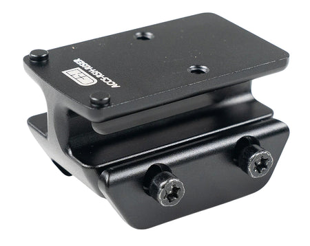 C&H RISERRSH Black Steel Picatinny Optic Riser Mount