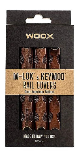 WOOX SH.MLK005.S3 M-LOK and KeyMod 3PC Rifle Rail Covers