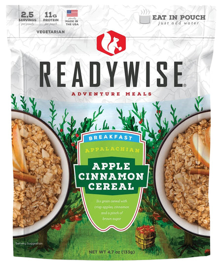 Wise Foods RW05802 Apple Cinnamon Cereal 6-Pack 2.5-Serving Pouches