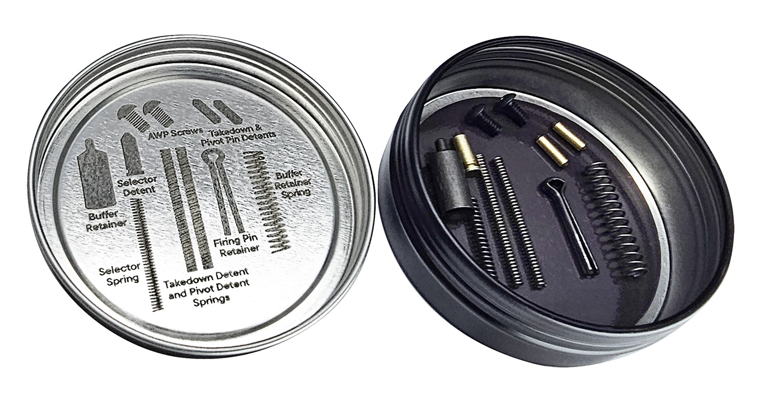Rise Armament RAOSK015 Oh S#it Kit AR Spare Parts, Aluminum Black