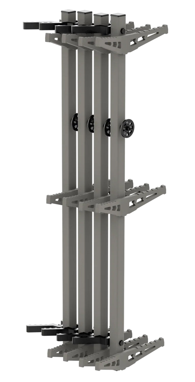 Novix NX-4PCDW Aluminum Double-Step Tree Climbing Sticks 32" Long 4 Pack