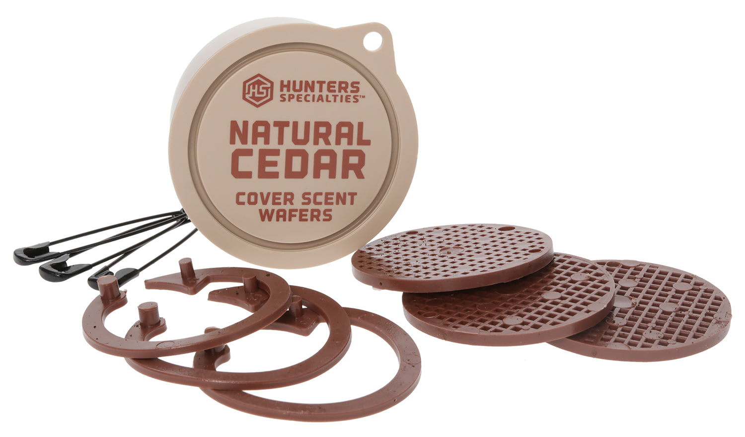 Hunters Specialties HS-01023 Natural Cedar Scent Hunting Wafers