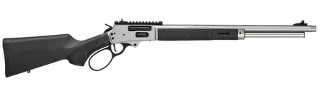 Smith & Wesson 14206 1854 360 Buckhammer 6+1 20" Stainless Steel Threaded Barrel & Receiver w/Picatinny Rail, M-LOK Handguard, Black Fixed Synthetic Stock