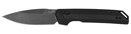 Kershaw Launch Iridium Automatic 7038G10 3.45" Folding Plain Black Oxide CPM MagnaCut Blade Black Anodized Aluminum G10 Handle