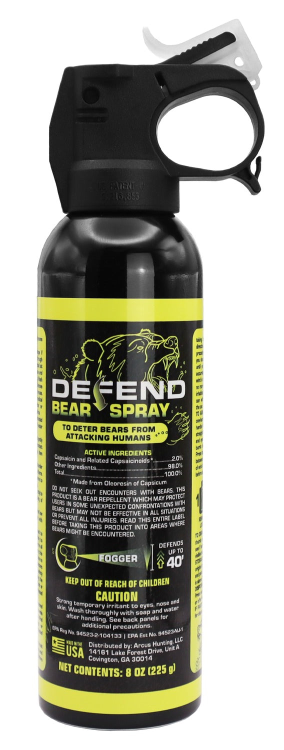 DEFEND 70004 8oz Wildlife Deterrent Bear and Mountain Lion Spray