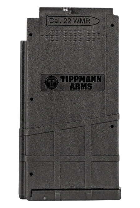 Tippmann Arms A201261 M4-22 10rd Pinned Magazine for 22 WMR Steel Black Finish