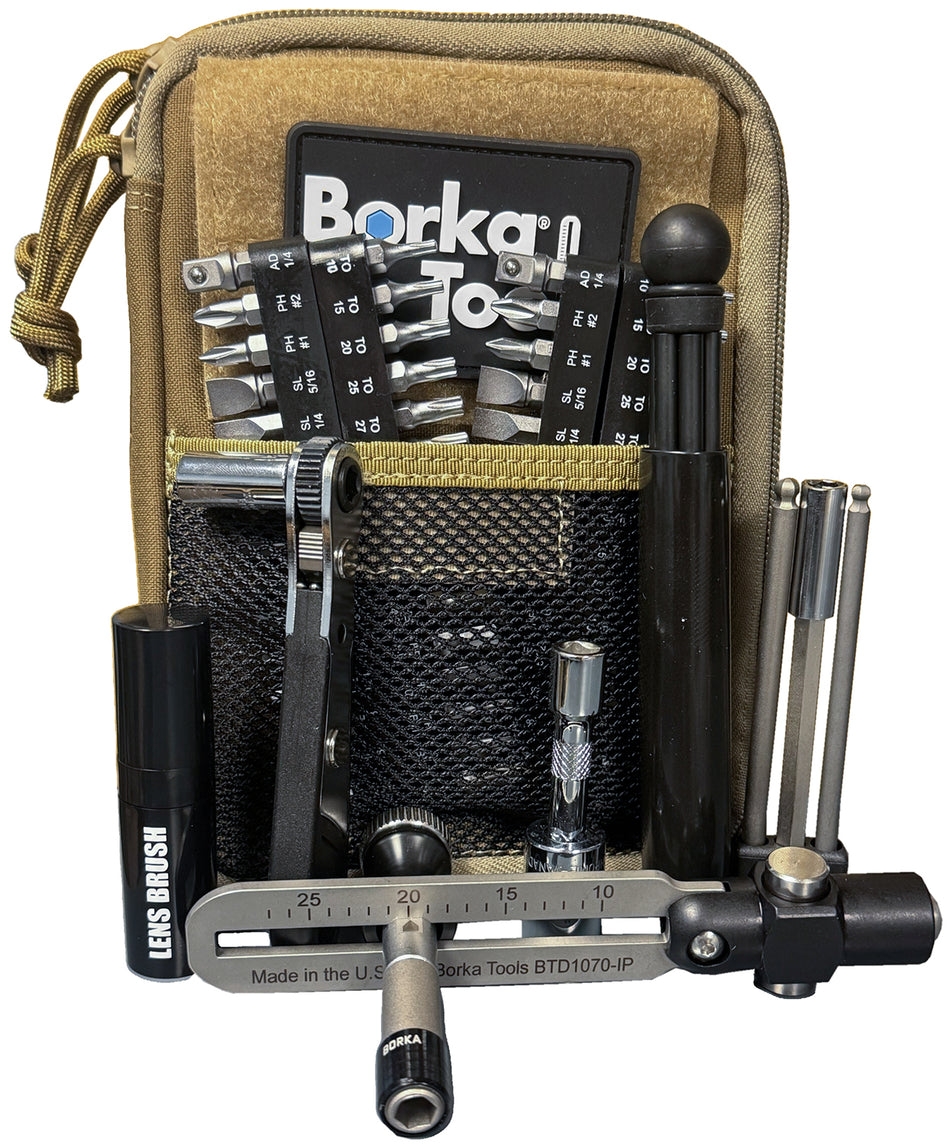 Borka BTD-G6 Mil-Spec Tool Kit with Double Bits and ECR Extension