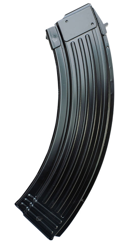 Global Ordnance AK-47 40-Round 7.62x39mm Fully Ribbed Black Steel Magazine