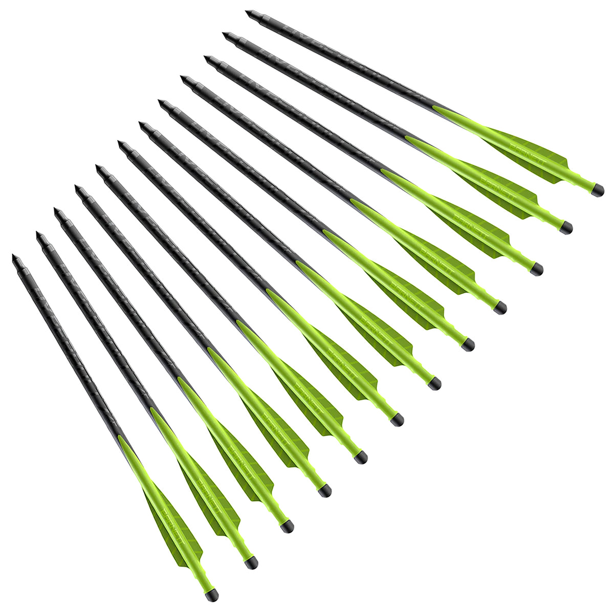 Barnett DeMUN Hyperbolt 2 Fletch Bolts 12-Pack BAR50037