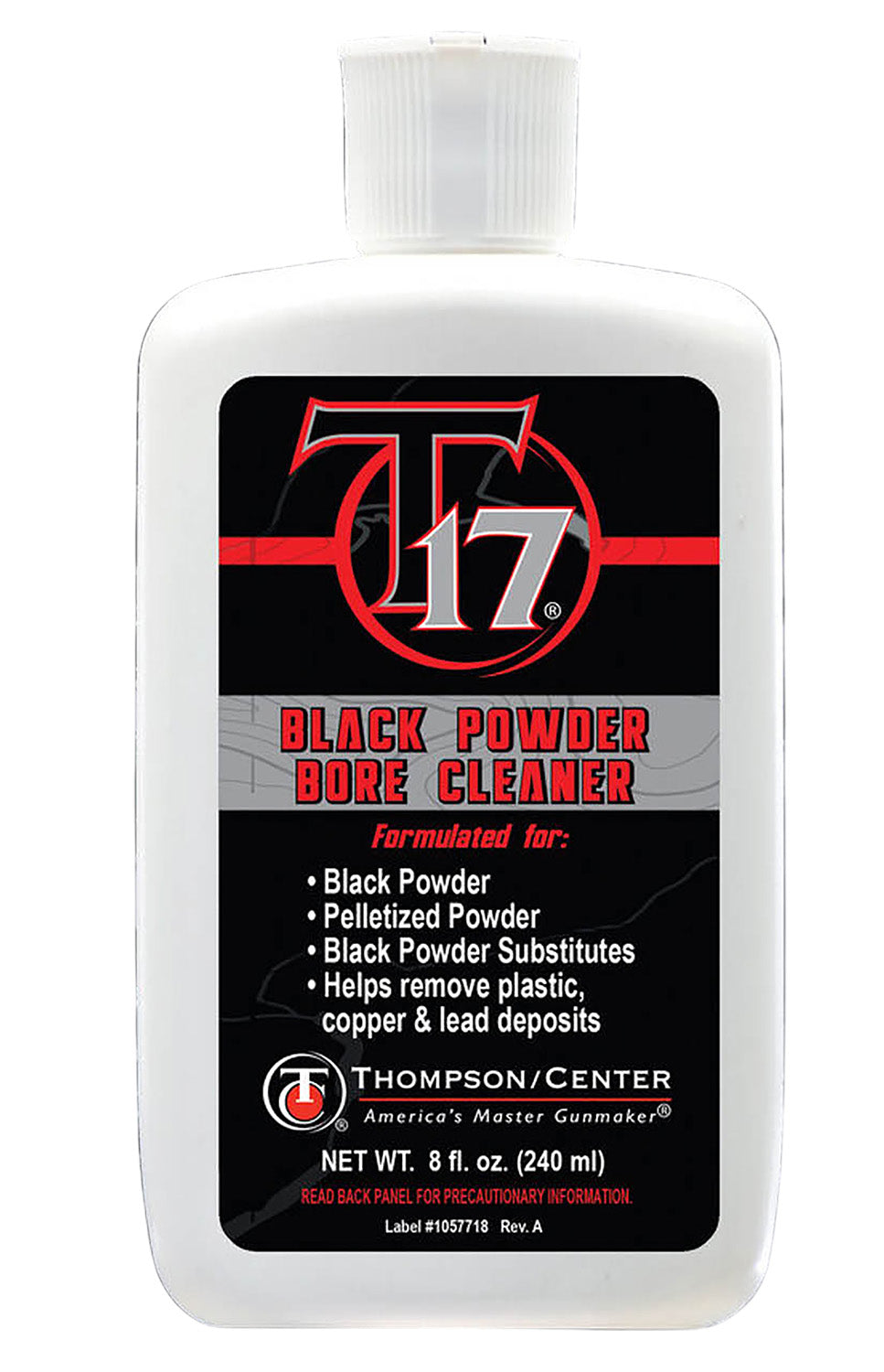 Thompson Center Arms 9027R T17 Muzzleloader Bore Solvent Black Powder 8 oz