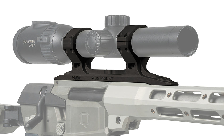Q 100-360 30mm AUS Direct Mini Fix Optic Mount in Black