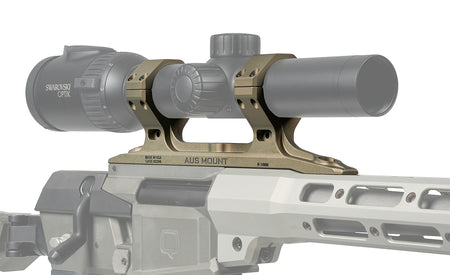 Q 100-264 Direct 34MM AUS Mount Mini Fix Rifle Clear Finish