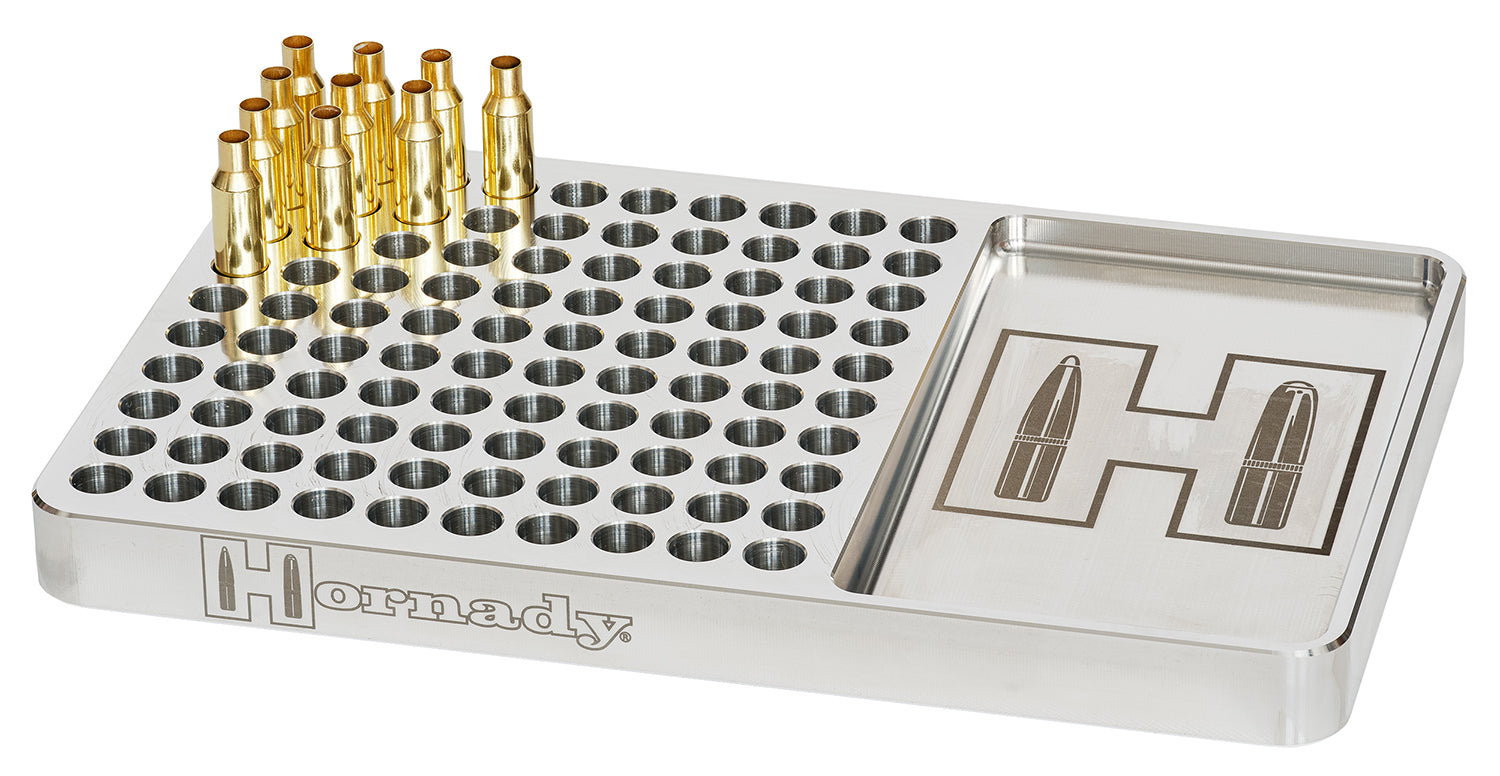 Hornady Aluminum 100-Case Reloading Loading Block