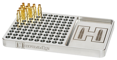 Hornady Aluminum 100-Case Reloading Loading Block