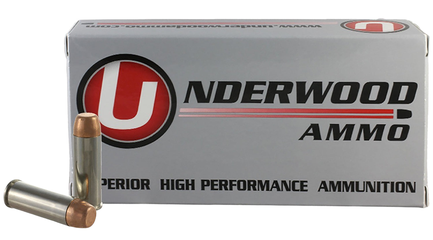 Underwood Ammo Flat Nose .45 Long Colt 250 grain Full Metal Jacket ammunition