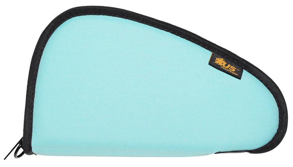 US PeaceKeeper Robin's Egg Blue 11"x6" Pistol Carry Case, 600D Polyester P21211