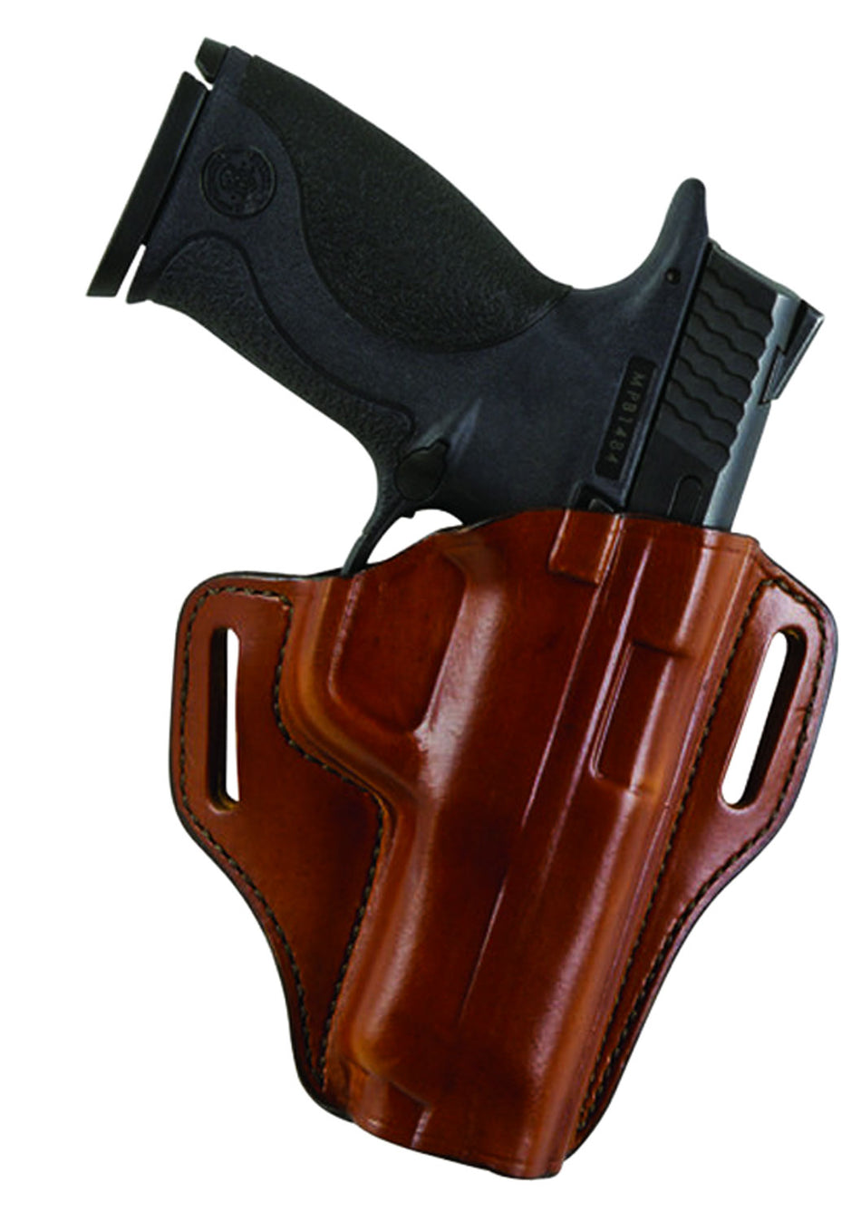 Bianchi 57 Remedy OWB Size 09A Tan Leather Holster Fits Glock 42 Right Hand