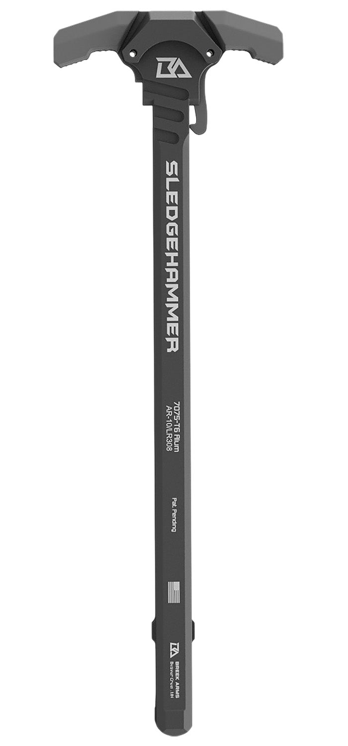 Breek Arms Sledgehammer Gray Ambidextrous Charging Handle for AR-10