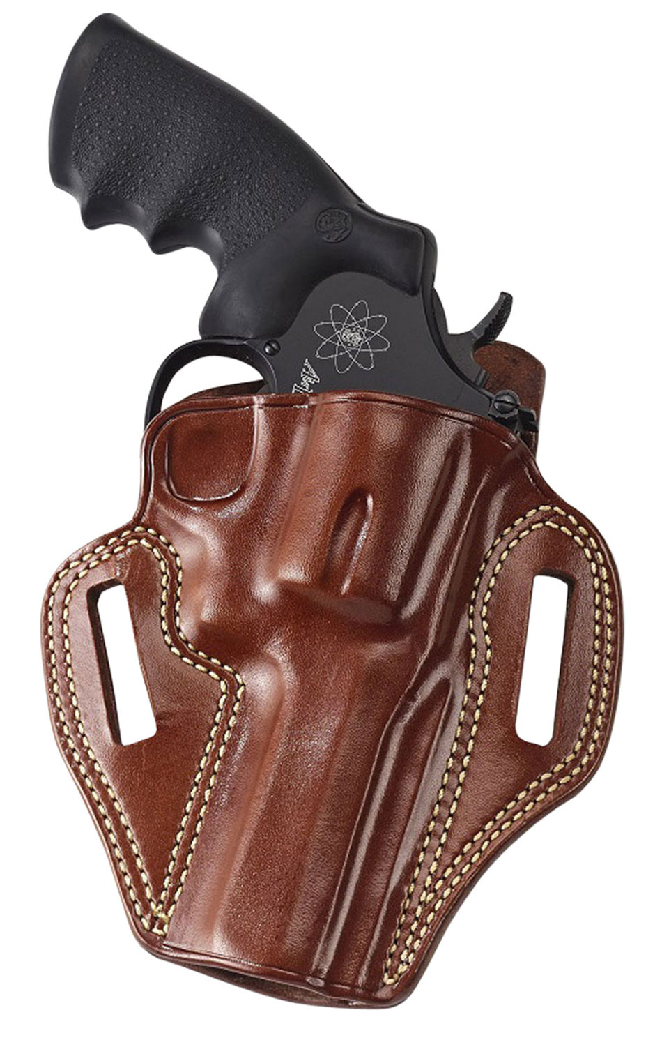 Galco CM266 Combat Master Outside Waistband Tan Leather Holster for 1911 Right Hand