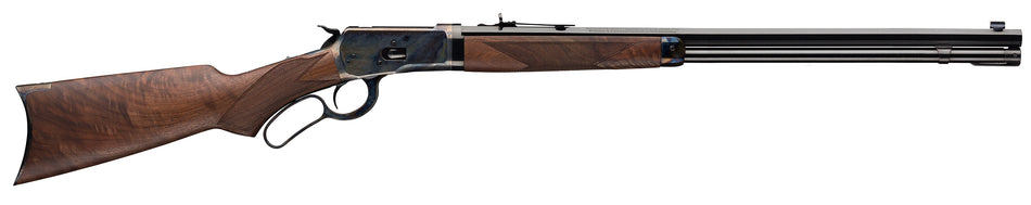 Winchester Repeating Arms 534283141 Model 1892 Deluxe Takedown Full Size 45 Colt (LC) 11+1 24" Polished Blued Octagon Barrel, Color Case Hardened Steel Receiver, Grade V/VI Walnut Fixed Stock