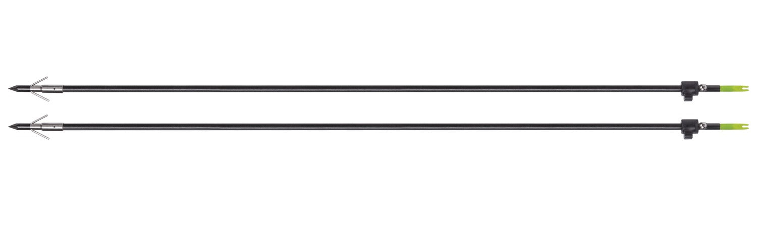 CenterPoint Typhon 2-Pack Bowfishing Arrows with Cajun ACS Slide